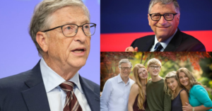 bill gate and family photo