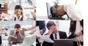 people busy inoffice