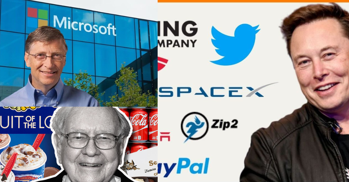 millionaires and their companies